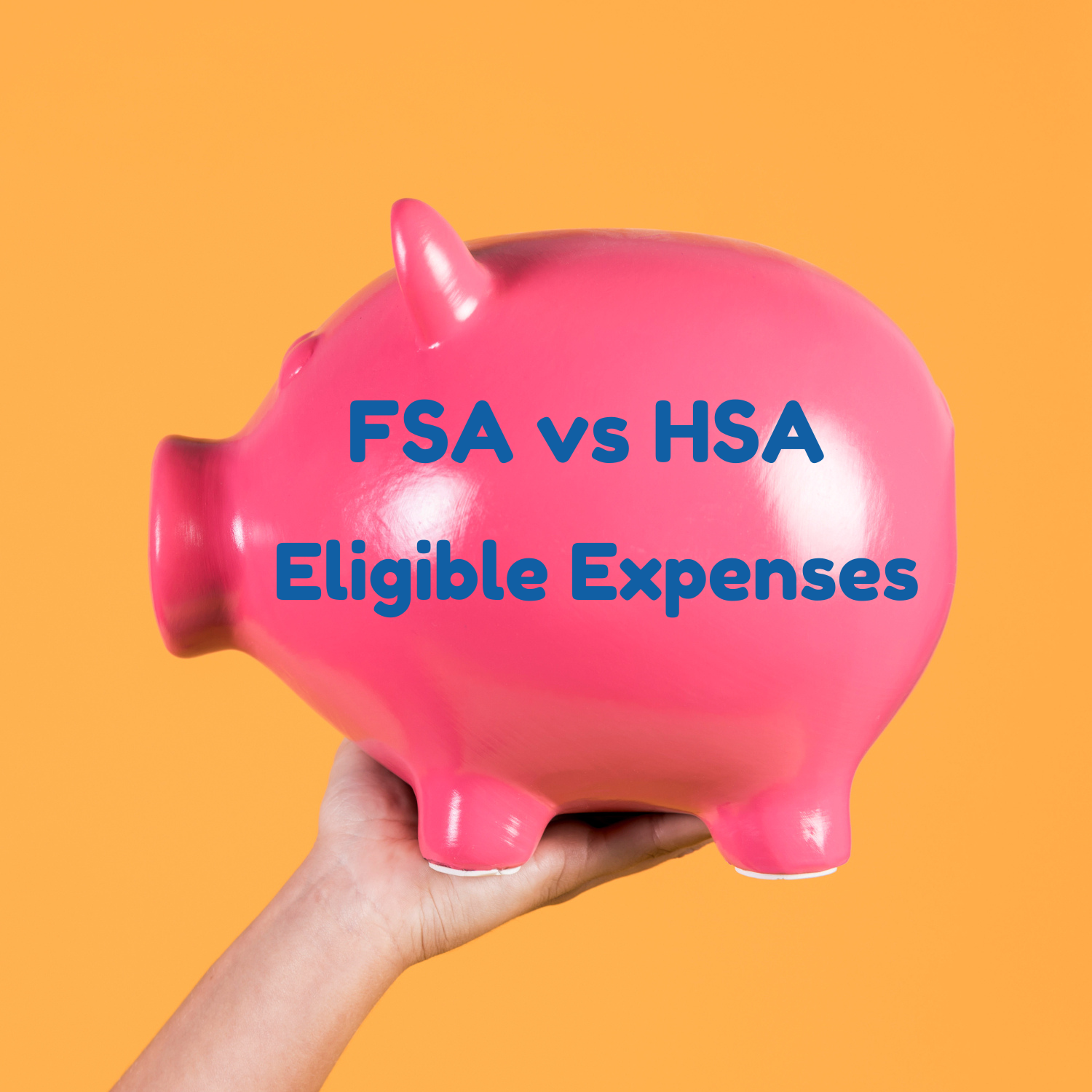 FSA and HSA eligible expenses